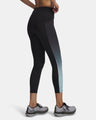 UA W VELOCITI PRINTED TIGHT - BLACK/MINT