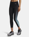 UA W VELOCITI PRINTED TIGHT - BLACK/MINT