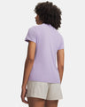 UA W EXPLOR ISOCHILL UPF TEE - PURPLE_CREST