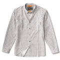 ORVIS TECH CHAMBRAY PLAID WORKSHIRT