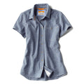 ORVIS W'S TECH CHAMBRAY WORKSHIRT SS