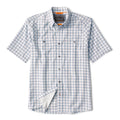 ORVIS S/S TECH CHAMBRAY PLAID WORKSH