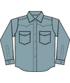 ORVIS TECH CHAMBRAY WESTERN SHIRT