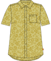 ORVIS W'S PRINTED TECH CHAMBRAY SS