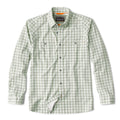 ORVIS TECH CHAMBRAY PLAID WORKSHIRT