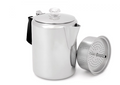 GSI OUTDOORS GLACIER STAINLESS PERCOLATOR WITH HANDLE 12CUP
