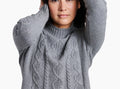 KUHL WOMENS HELENA CABLE SWEATER