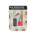 BRUNTON QUICK REF CARD SET
