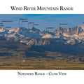 WIND RIVER RANGE PANORAMA - NORTH CLOSE - DAVE BELL